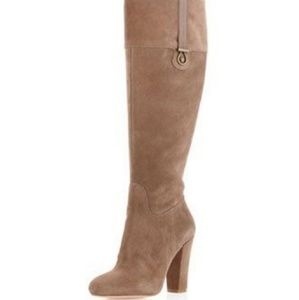 Joan & David Suede Boots Tall Sterla (I0)
